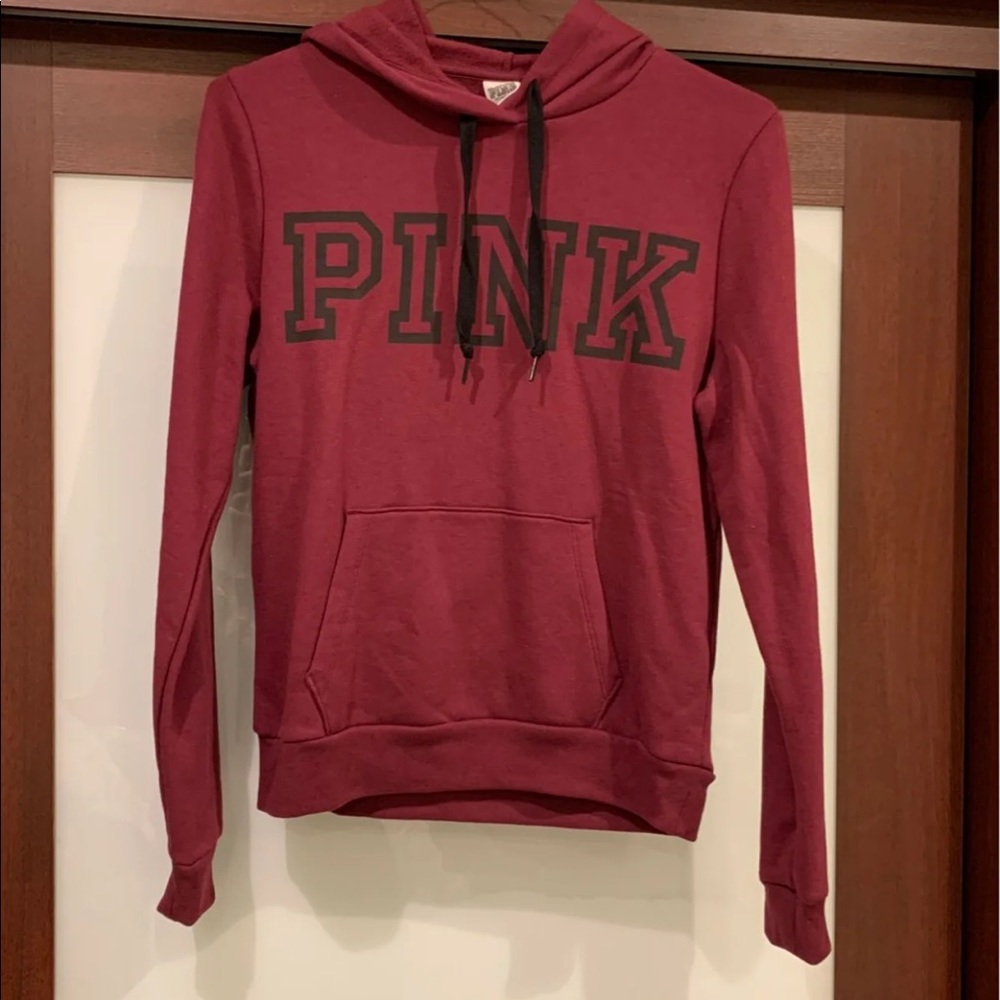 PINK burgundy pullover